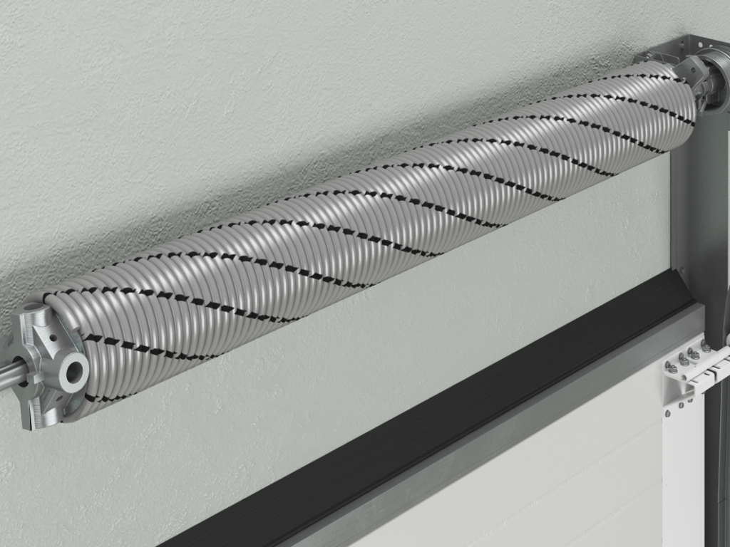 ?雙層彩鋼板保溫工業提升門插圖6