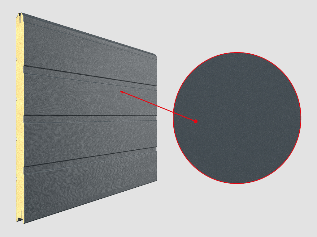 ?雙層彩鋼板保溫工業提升門插圖8